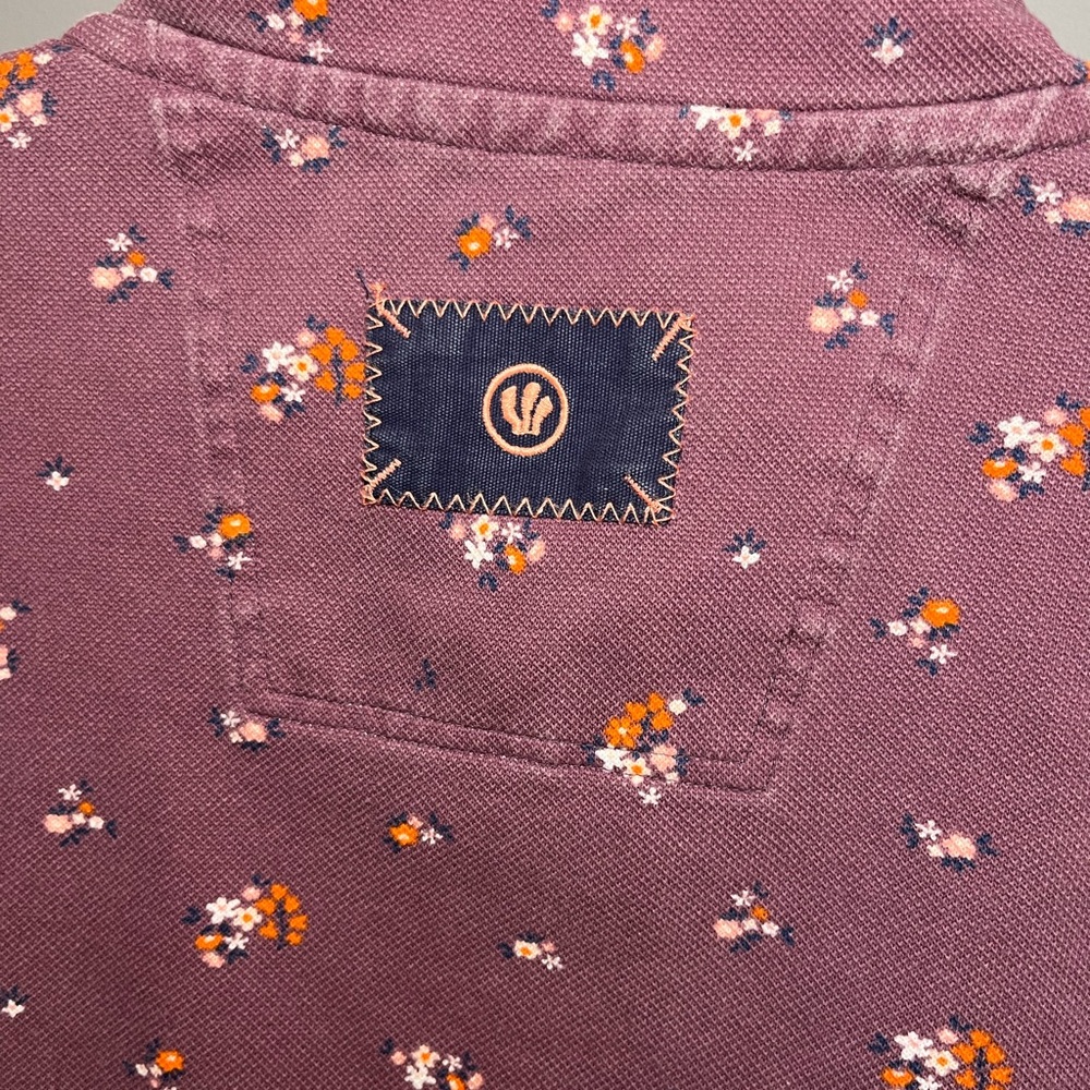 Fat Face Burgundy/Maroon Airlie Pullover with Floral details - Picture 7 of 7